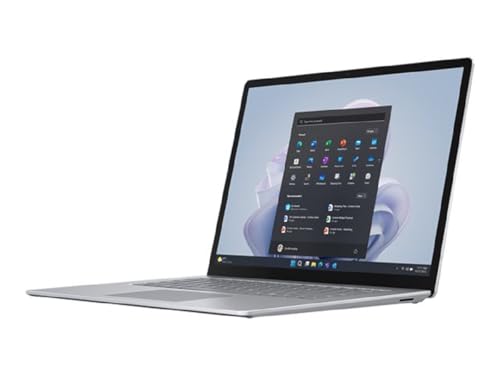 Microsoft Surface Laptop 5 i5-1245U Notebook 34,3 cm (13.5 Zoll) Touchscreen Intel® Core™ i5 8 GB LPDDR5x-SDRAM 512 GB SSD Wi-Fi 6 (802.11ax) Windows 11 Pro Platin von Microsoft