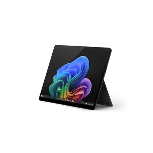 Microsoft Surface Pro (Netzteil Nicht enthalten) | Copilot+ PC | 13 Zoll OLED Touchscreen | Snapdragon® X Elite | 16 GB RAM | 1 TB SSD | Neustes Modell 11th Edition | Schwarz von Microsoft