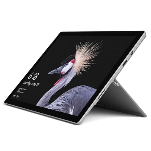 2017 Microsoft Surface Pro 5 mit Intel Core i5-7300U (12.3-zoll, 8GB RAM, 128GB SSD) Platin (Generalüberholt) von Microsoft