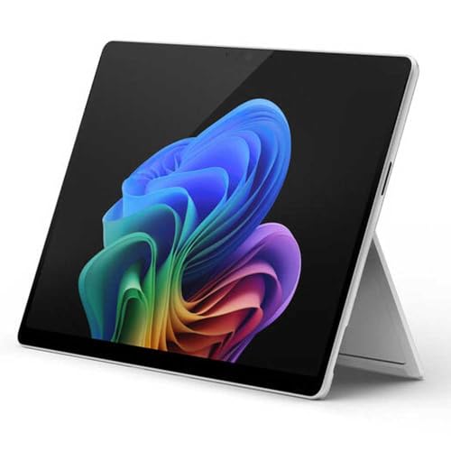 Microsoft Surface Pro 11 Copilot+ PC Qualcomm Snapdragon 256 GB 33 cm (13") 16 GB Wi-Fi 7 (802.11be) Windows 11 Pro Platin von Microsoft