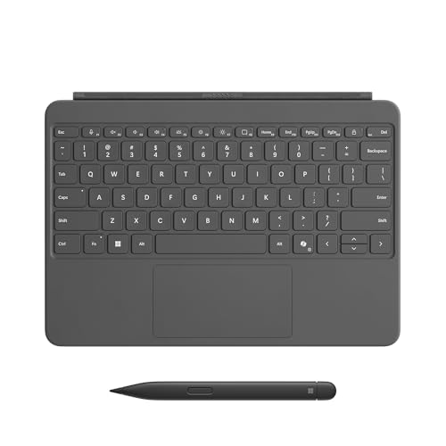 Microsoft Surface Pro 12" Keyboard mit Slim Pen | kompatibel mit Surface Pro 12" | Anthrazit von Microsoft