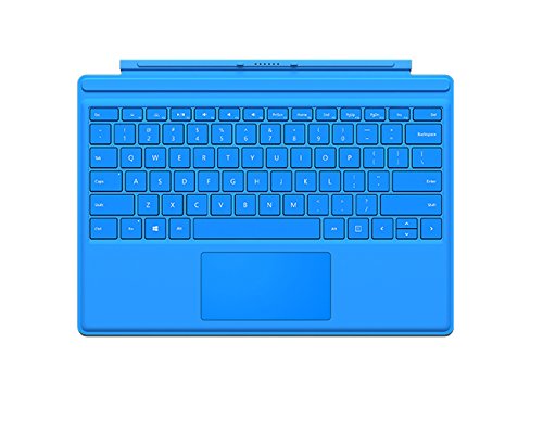 Microsoft Surface Pro 4 Type Cover hellblau Schweizer Layout von Microsoft