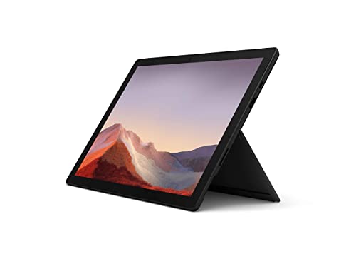 Microsoft Surface Pro 7 – 12,3 Zoll Touchscreen – Intel Core i7 – 16 GB Speicher – 256 GB SSD (neuestes Modell) – Schwarz matt (VNX-00016) von Microsoft