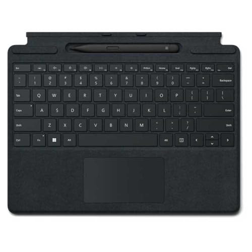 Microsoft Surface Pro 8 / X Type Cover + SlimPen2 at/DE Schwarz *NEU*, 8X8-00005 von Microsoft