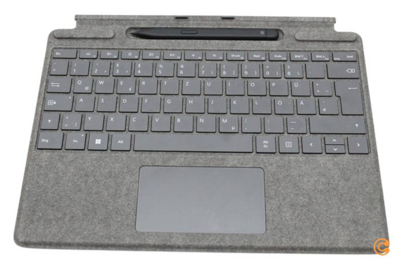 Microsoft Surface Pro 8 Pro X Signature Keyboard Platin Slim Pen 2 Tastatur Grau B-Ware von Microsoft