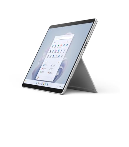 Microsoft Surface Pro 9, i7, 16GB RAM, 256GB SSD, Win 11 Home, 13 Zoll 2-in-1 Tablet/Laptop, Platin, powered by Intel Evo Plattform von Microsoft