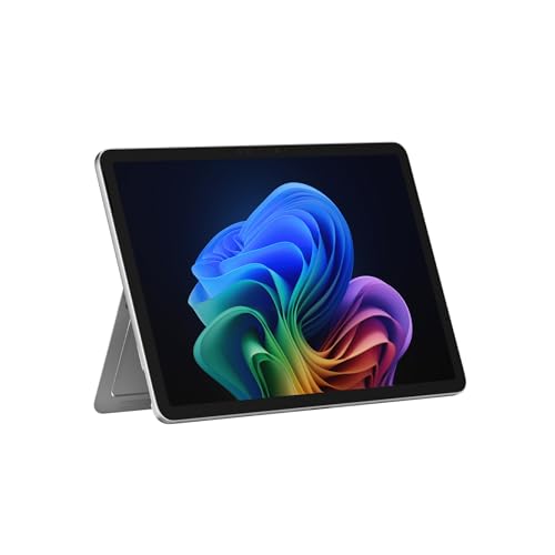 Microsoft Surface Pro | Copilot+ PC | 12” LCD Touchscreen | Snapdragon® X Plus | 16GB RAM | 256GB SSD | Neuestes Modell, 1. Edition | Platin von Microsoft Surface