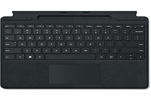 Microsoft Surface Pro Sig KB Eng Intl Pro8/X Black von Microsoft