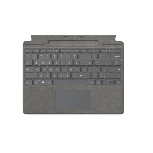 Microsoft Surface Pro Signature Keyboard [DE] Platin für Pro 8 von Microsoft