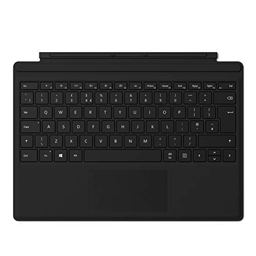 Microsoft Surface Pro Signature Type Cover (Generalüberholt) schwarz Schwarz Pro Cover (QWERTY UK) von Microsoft