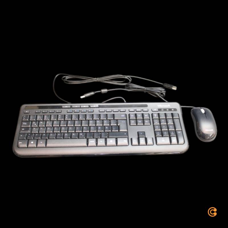 Microsoft Wired Desktop 600 Mit Maus Und Tastatur Schwarz Siehe Text/Foto B-Ware von Microsoft