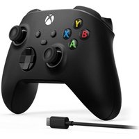 Microsoft Xbox Wireless Controller carbon-black & USB-C Kabel von Microsoft