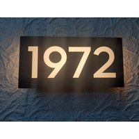 Beleuchtete Led-Individuelles Rechteck-Türschild - 10" X 5" von Microway