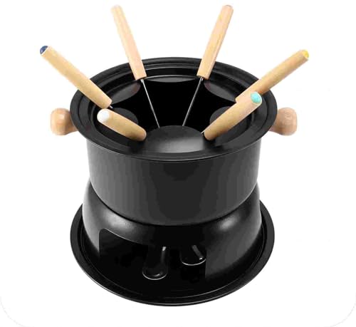 Micvtve Schokoladenfondue Set für , multifunktional, Karbonstahl, für Schokoladen-Eiscreme mit Hot-Pot-Käse von Micvtve