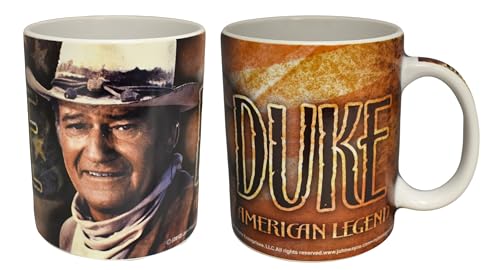 John Wayne "Duke" American Legend Tasse Kult Kaffeebecher Sammlertasse ca.325ml von Mid - South Products