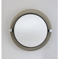 Allibert A41 Vintage Mirror Titiling Backlit Space Age Design , Wall Mounted France .1970S von MidAgeVintageDE2