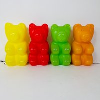 Haribo Larg Bear Night Vintage Lamp From 1970's Children Lighting von MidAgeVintageDE2