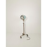 Space Age Hair Dryer Transformed Into Floor Lamp 1970S von MidAgeVintageDE2