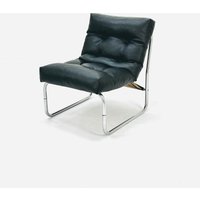 Model Pixi Leather Lounge Chair By Gillis Lundgren For Ikea, 1970S von MidAgeVintageDE2