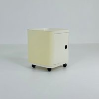 Off-White Modular Trolley By Anna Castelli For Kartell, Italy, 1960S von MidAgeVintageDE2