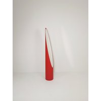 Roger Lecal Mid-Century Modern Red Lipstick Mirror, By Kare Design 1980S von MidAgeVintageDE2