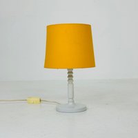 Space Age Orange Bedside Table Lamp 1980S By Temde von MidAgeVintageDE2