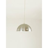 Ufo Vintage Space Age Design Silver Pendat Lamp By Schulz Germany 70S von MidAgeVintageDE2