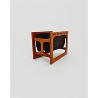 Danish Mid Century Solid Teak Magazine Rack By Aksel Kjersgaard Salin Möbelfabrik, 1960S Danish Mid Century Solid Teak Magazine Rack By Aksel Kjersgaard Salin Möbelfabrik, 1960S von MidAgeVintageDE