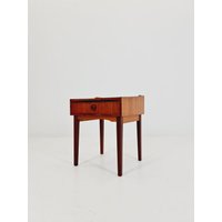 Danish Midcentury Teak Nightstand/Bedside Tables, 1960S von MidAgeVintageDE