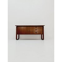 German Solid Teak Sideboard By Burkhard For Rosenthal , 1960S von MidAgeVintageDE