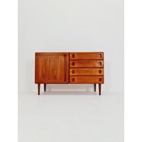 Mid Century Danish Solid Teak Sideboard 1960S Mid Century Danish Solid Teak Sideboard 1960S von MidAgeVintageDE