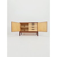 Mid-Century Danish Vintage Teak Hallway Cabinet, Sideboard, 1960S von MidAgeVintageDE