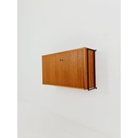 Mid Century German Teak Hanging Cabinet, Sideboard By Omnia , 1960S Mid Century German Teak Hanging Cabinet, Sideboard By Omnia , 1960S von MidAgeVintageDE
