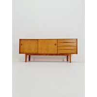Mid Century Swedish Oak Sideboard By Erik Wörtz, 1960S von MidAgeVintageDE