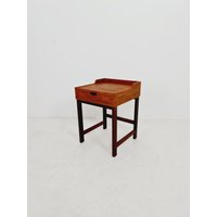 Midcentury Danish Teak Side Table/ Bedside Table, 1960S von MidAgeVintageDE