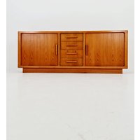 Midcentury Danish Teak Sideboard By Silkborg , 1960S von MidAgeVintageDE