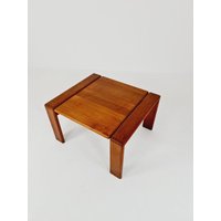 Rare Danish Solid Teak Coffee Table By Emc Møbler, 1960S Rare Danish Solid Teak Coffee Table By Emc Møbler, 1960S von MidAgeVintageDE