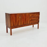 Rare Mid Century Modern German Sideboard By Friedrich Landwehr, 1950S Rare Mid Century Modern German Sideboard By Friedrich Landwehr, 1950S von MidAgeVintageDE