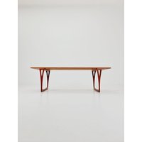 Rare Vintage Danish Teak Coffee Table From The 60S Rare Vintage Danish Teak Coffee Table From The 60S von MidAgeVintageDE