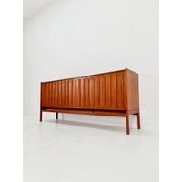 Rare Vintage Mid Century Danish Sideboard By Arne Halvorsen For L.jacobsen, 1960S von MidAgeVintageDE