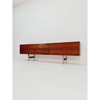 Super Rare Mid Century Modern Danish Sideboard Rose Wood, 1960S von MidAgeVintageDE