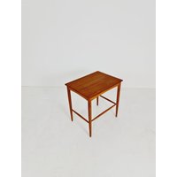 Swedish Nightstand/Side Table Teak By Folke Olsson For Bodafors, 1960S Swedish Nightstand/Side Table Teak By Folke Olsson For Bodafors, 1960S von MidAgeVintageDE