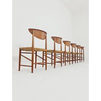 Vintage Mid Century Teak Dining Chairs By Peter Hvidt & Orla Molgaard-Nielsen, 1960S, Set Of 6 von MidAgeVintageDE