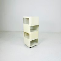 Componibili Square Serving Trolley By Anna Castelli For Kartell - Italy 1960S, Model 4970 Componibili Square Serving Trolley By Anna Castelli For Kartell - Italy 1960S, Model 4970 von MidAgeVintageDE2