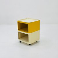 Componibili Square Serving Trolley By Anna Castelli For Kartell - Italy 1960S Model 4970 Componibili Square Serving Trolley By Anna Castelli For Kartell - Italy 1960S Model 4970 von MidAgeVintageDE2