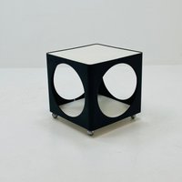 Cubic Black & White Space Age Coffee Club Table 1970S Germany von MidAgeVintageDE2