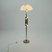 Iconic Rare Mid-Century Modern Design Pipistrello Floor Lamp By Gae Aulenti For Martinelli Luce - 1970S Italy von MidAgeVintageDE2