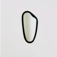 Large Kristall Mid Century Asymmetric Wall Mirror By Lenzgold Nieren Spiegel - Kidney Mirror 1960S Rockabilly Germany von MidAgeVintageDE2