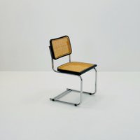 Mid Century Cantilever Cesca Chair By Marcel Breuer/Bauhaus Design 1980S Italy von MidAgeVintageDE2