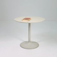 Mid Century White Round Tulip Side Table By Opal Möbel Germany 1970S Mid Century White Round Tulip Side Table By Opal Möbel Germany 1970S von MidAgeVintageDE2